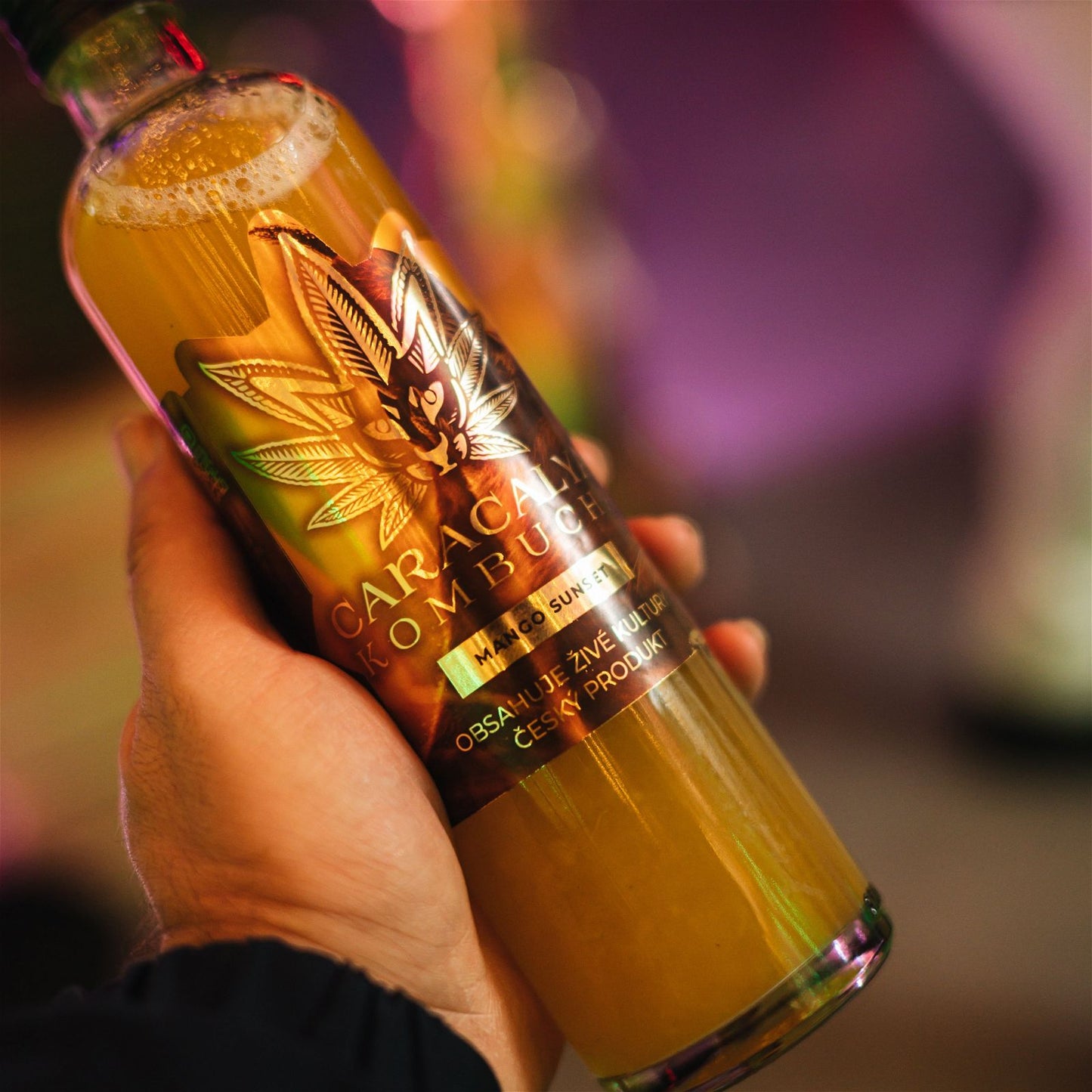 Caracalya Kombucha MANGO SUNSET 700ml (Mango)
